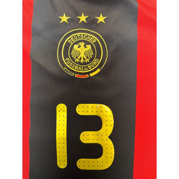 Michael Ballack Adidas Germany 08 Away #13 Jersey Deutscher Fussball-Bund Size L - Picture 3 of 10